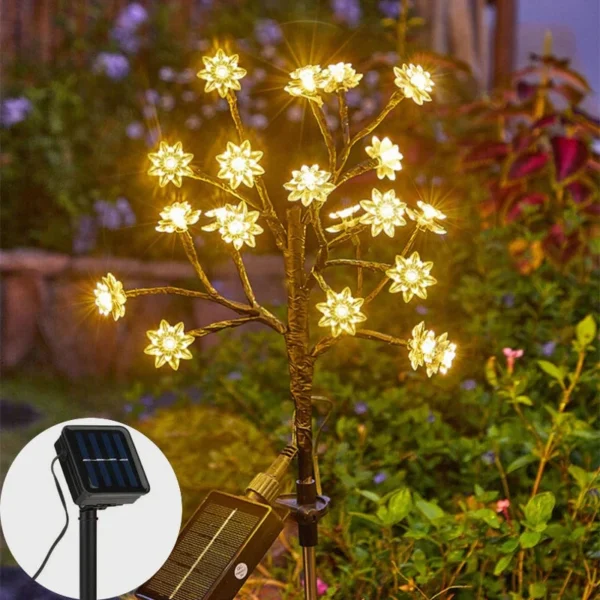 Soldrevne hageblomster (20 stk.) - Bilde 4