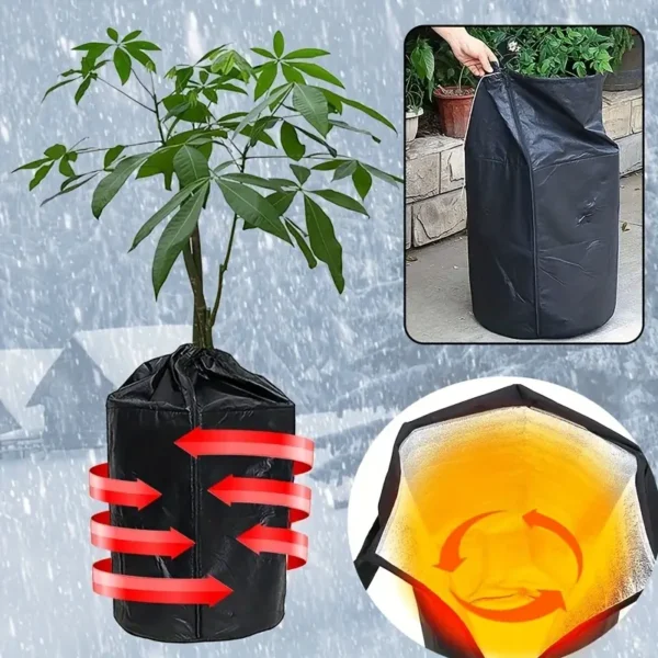 Vinterskjerming til planter og potter - Bilde 2