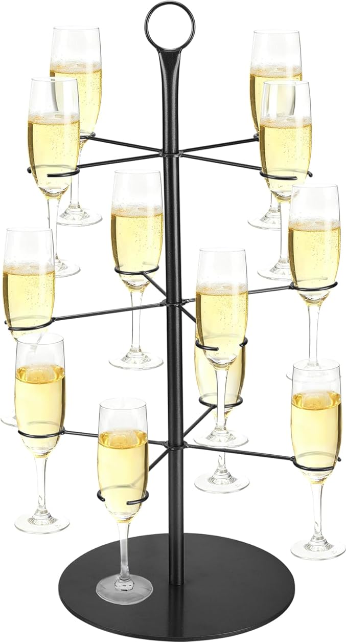 Cocktail Tree Stand – Rommer opptil 12 glass – champagne, cocktail, martini, vin eller til og med shots - Bilde 2