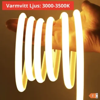 Klippbar LED-lysslynge: Tilpass fritt!